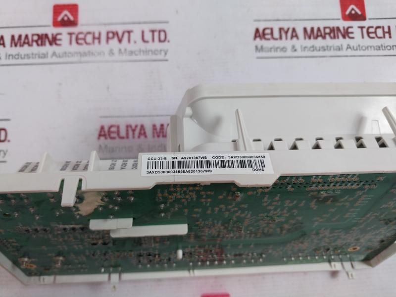 Abb Ccu-23-s Control Unit 94V-0 72223Ws 006127M91 30V Dc 250V Ac