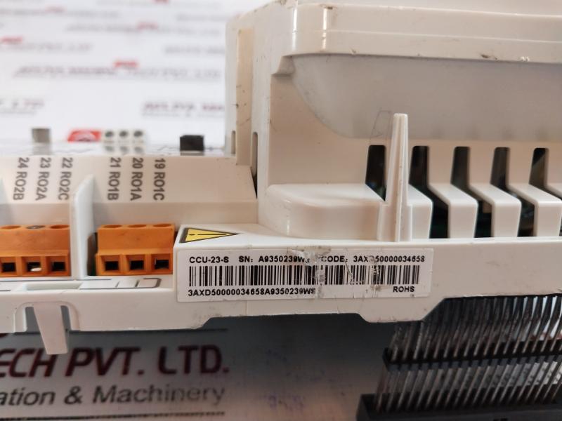 Abb Ccu-23-s Control Unit Code 3axd50000034658 94v-0 , 250 Vac 10000110155 K 6/6