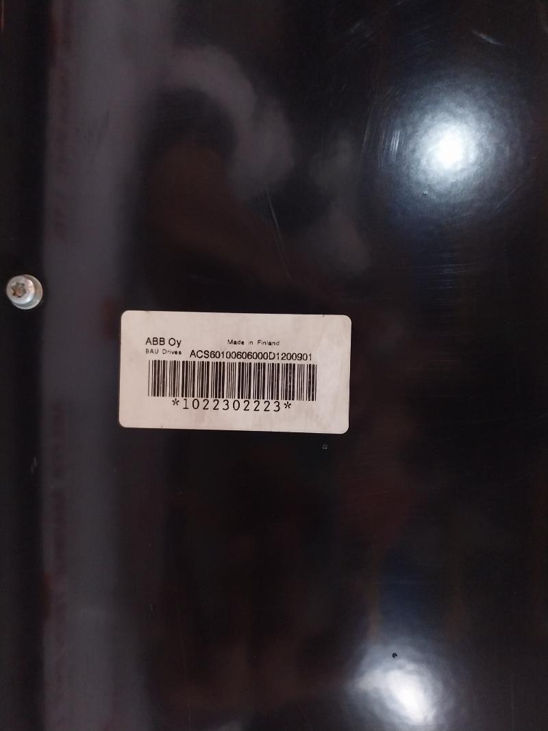 Abb Cdp 312 Control Panel Acs 600 3~525…690v 43/52a I1hd/i1n 44/52a I2hd/i2n Bau