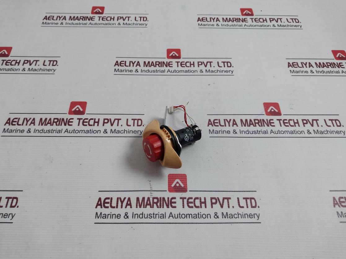 Abb Ce3T-10R-02 Emergency Stop Push Button 5A Rev A