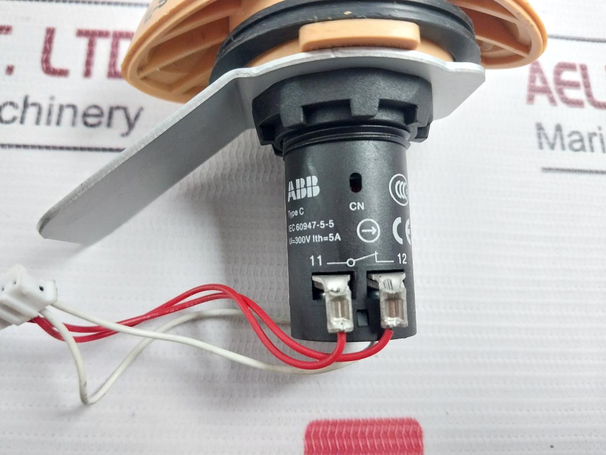 Abb Ce3T-10R-02 Emergency Stop Push Button 5A Rev A