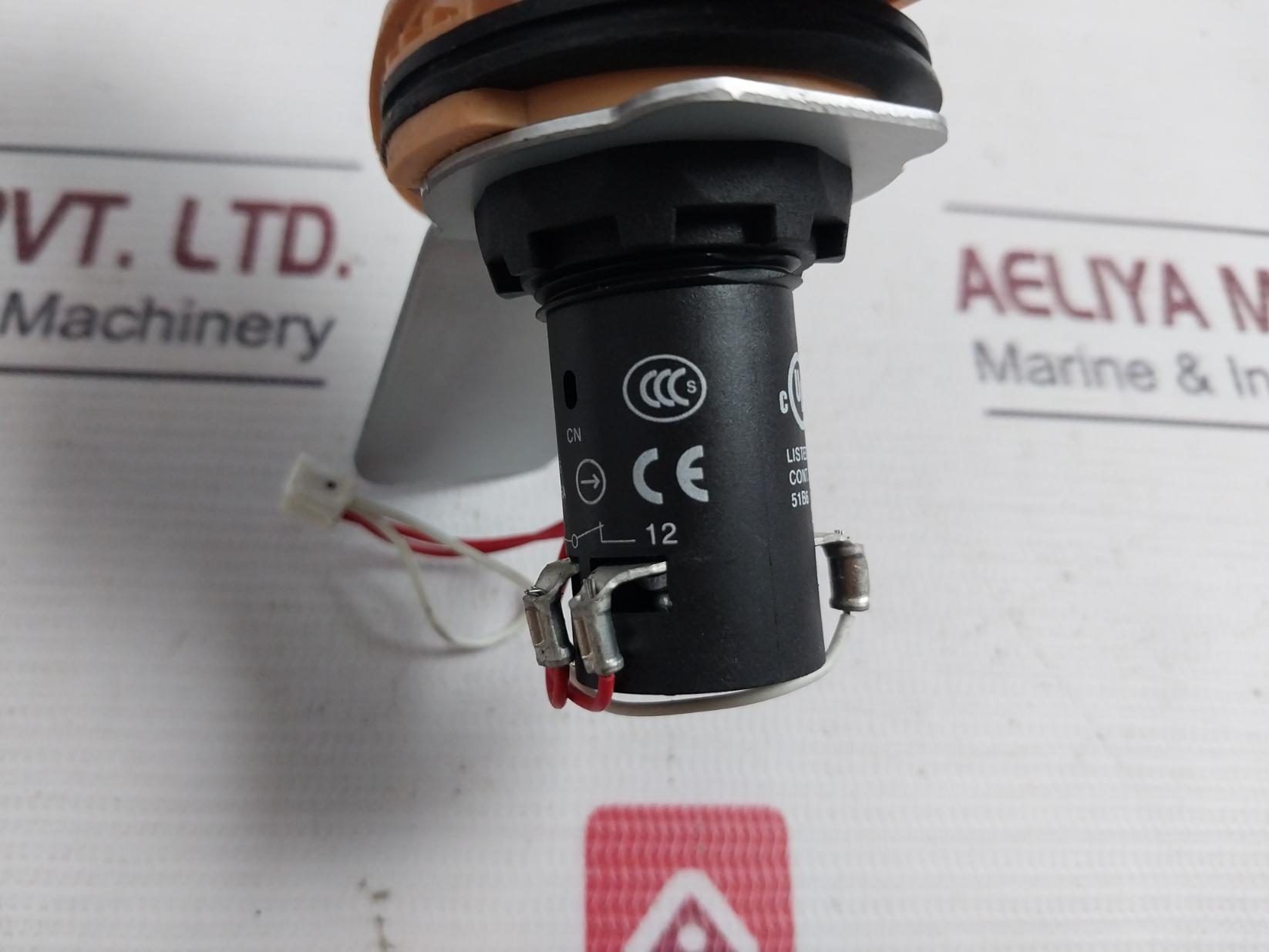 Abb Ce3T-10R-02 Emergency Stop Push Button 5A Rev A