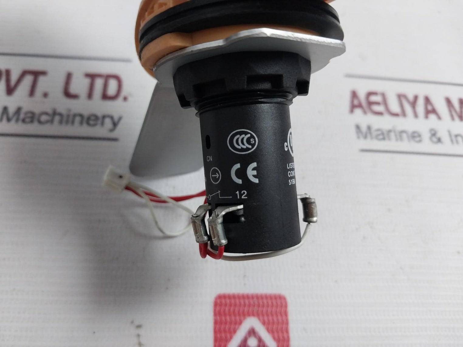 Abb Ce3T-10R-02 Emergency Stop Push Button 5A Rev A