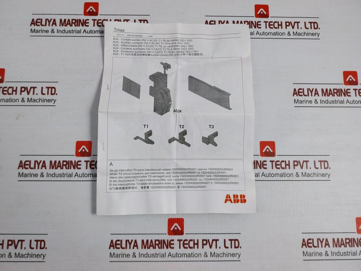 Abb Changeover Auxiliary Contact 5A- 250V Ac 20X21 Part No 1Sda051369R1