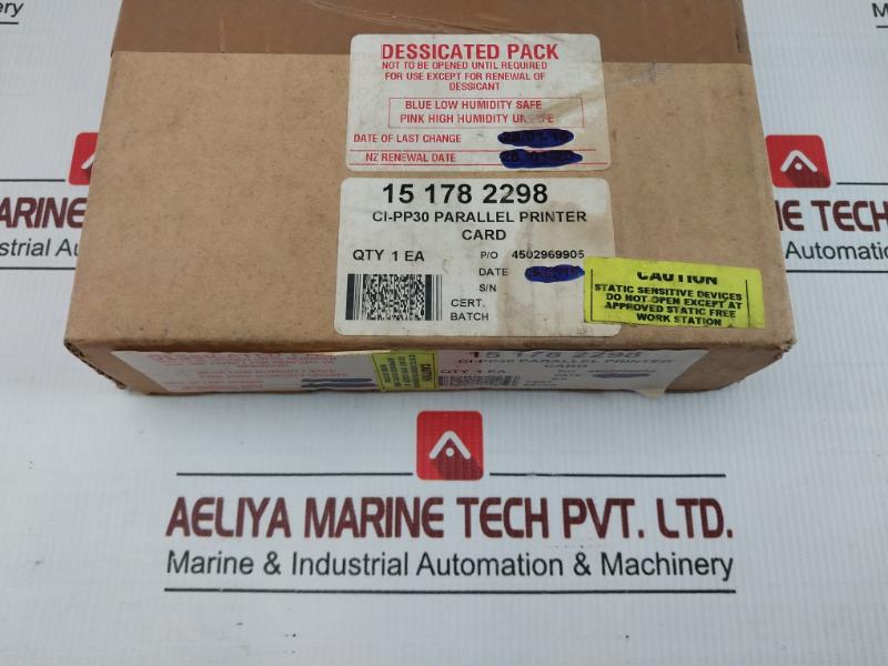 Parallel Printer Expansion Card 3Bsc690115R1 Ci-pp30 Ver.1 Abb