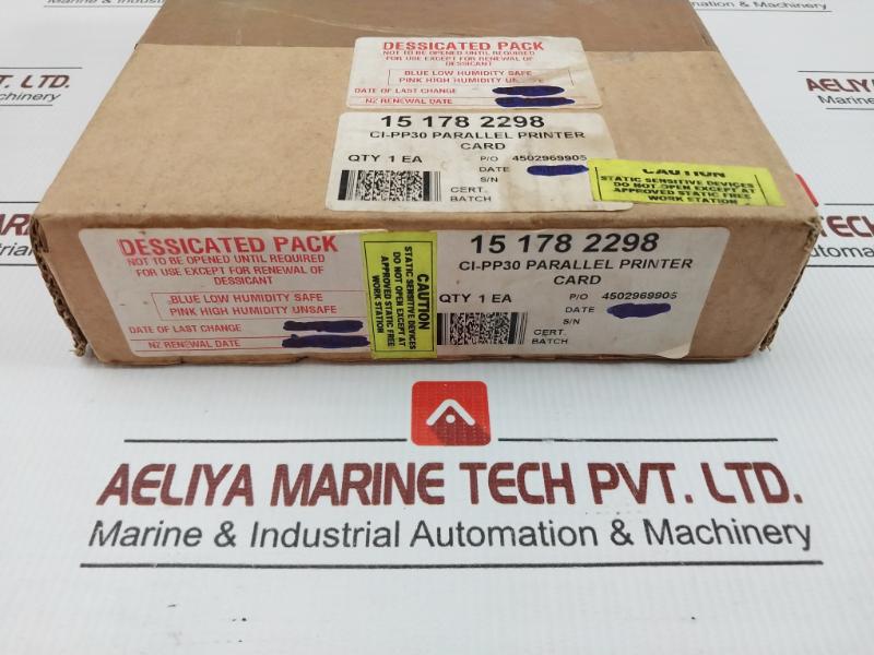 Parallel Printer Expansion Card 3Bsc690115R1 Ci-pp30 Ver.1 Abb
