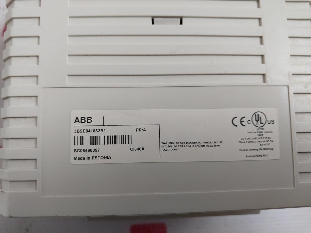 Abb Ci840A Communication Module 3Bse041882R1 With Base Tu847 3Bse022462R1