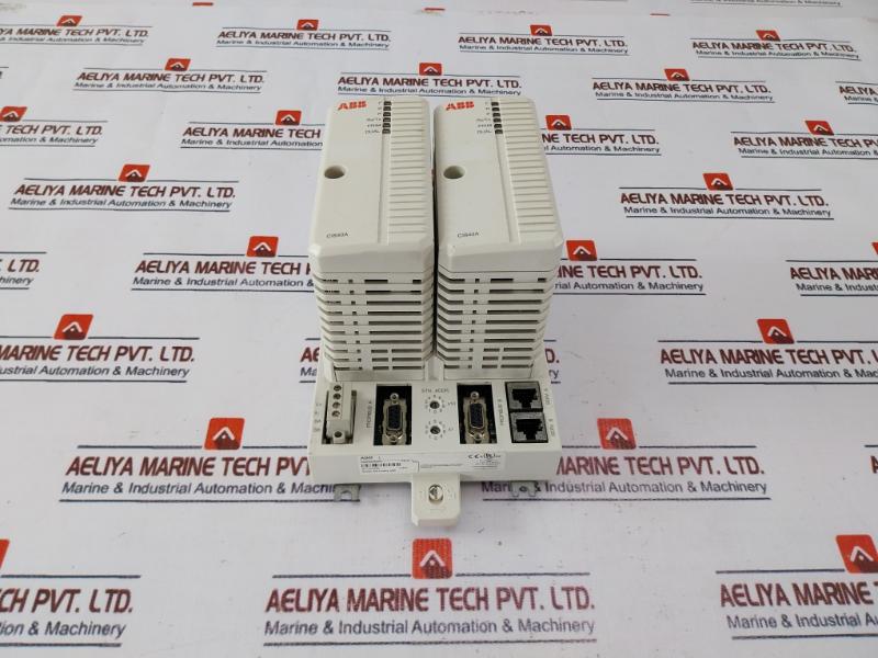 Abb Ci840A Dual I/O Communication Interface Module W/ Base Unit Class 1 Div 2 T4