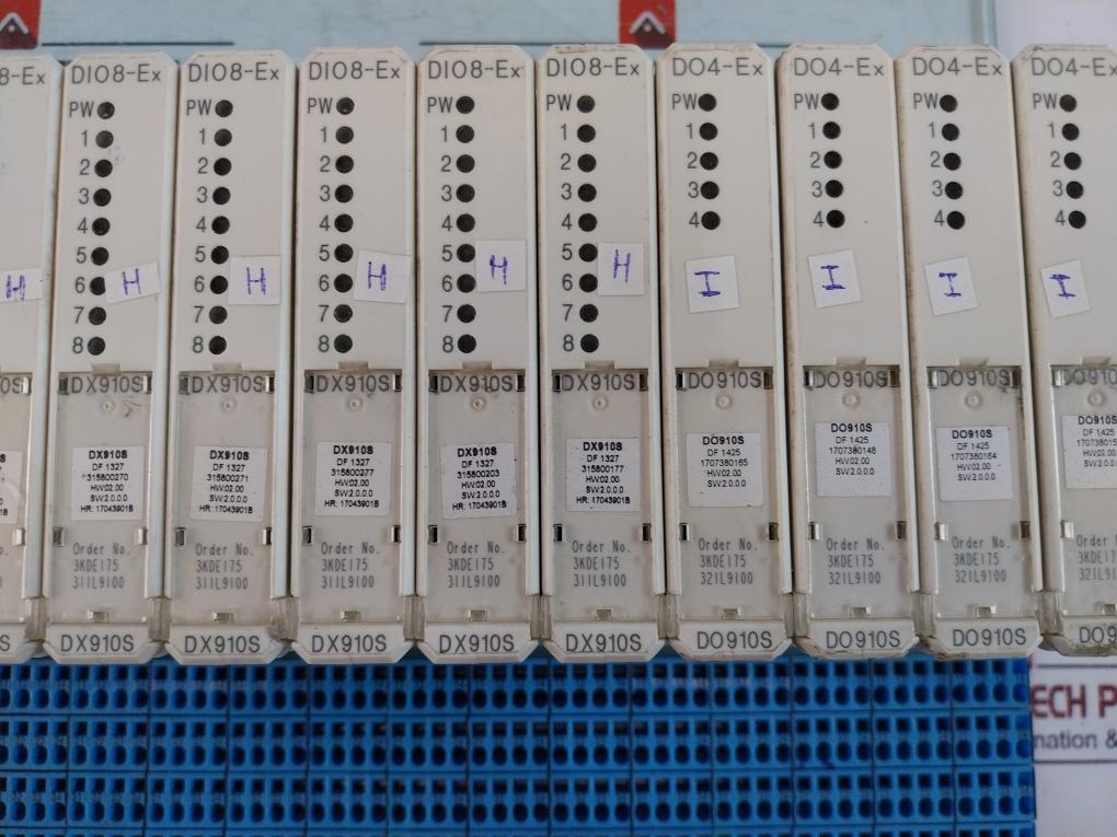 Abb Ci920As Ai910S Ao910S Dx910A Do910S I/O Systems W/ 3Bdh000602R1 Power Supply