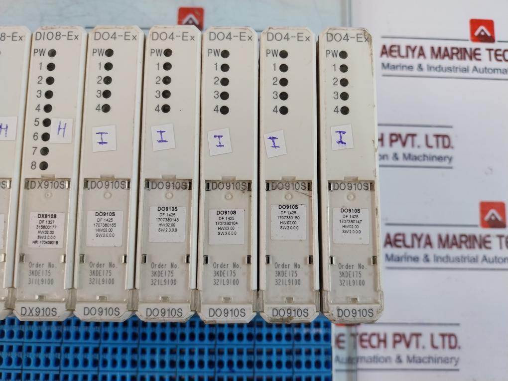 Abb Ci920As Ai910S Ao910S Dx910A Do910S I/O System W/ 3Bdh000602R1 Power Supply