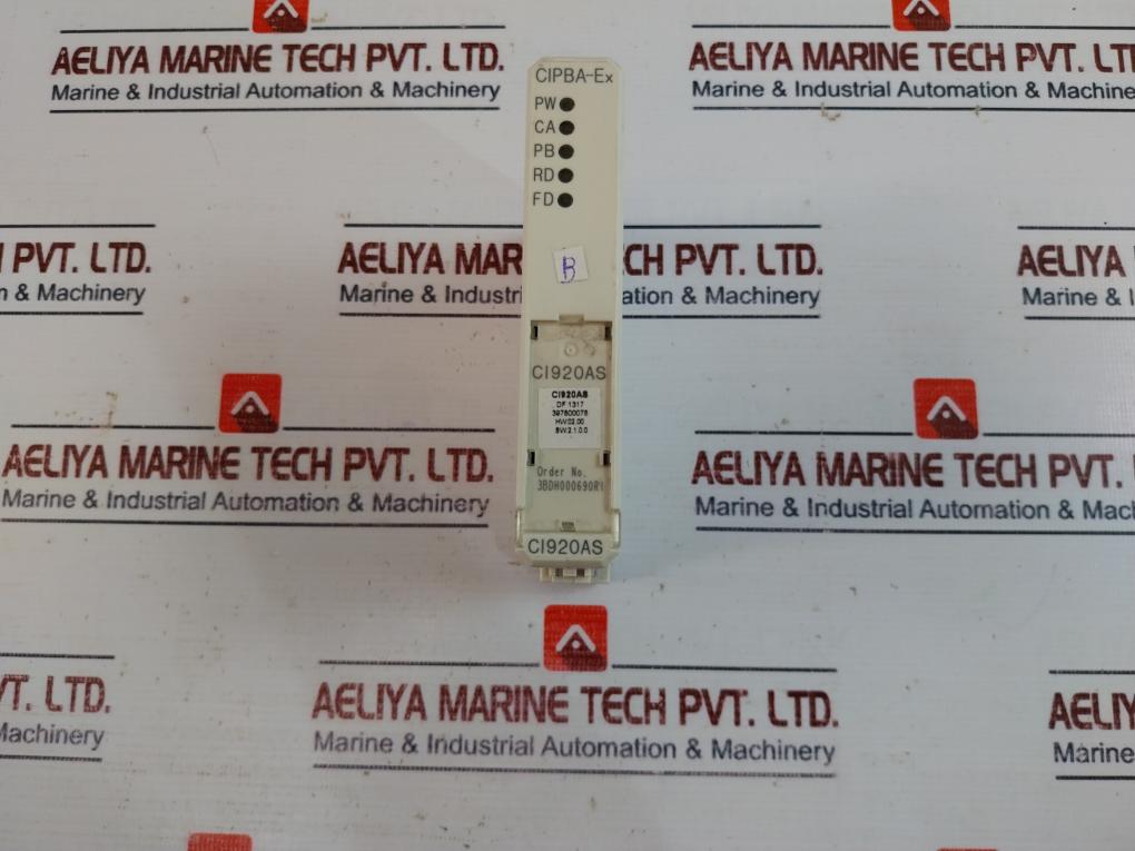 Abb Ci920As Ai910S Ao910S Dx910A Do910S I/O System W/ 3Bdh000602R1 Power Supply