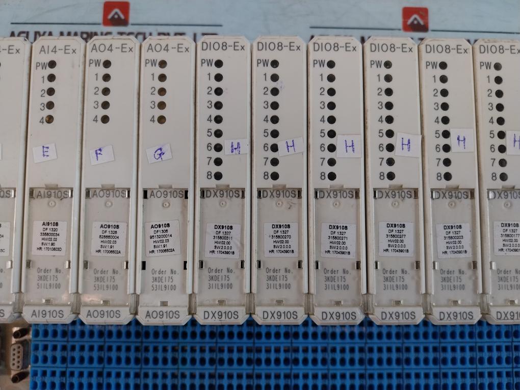 Abb Ci920As Ai910S Ao910S Dx910A Do910S I/O System W/ 3Bdh000602R1 Power Supply