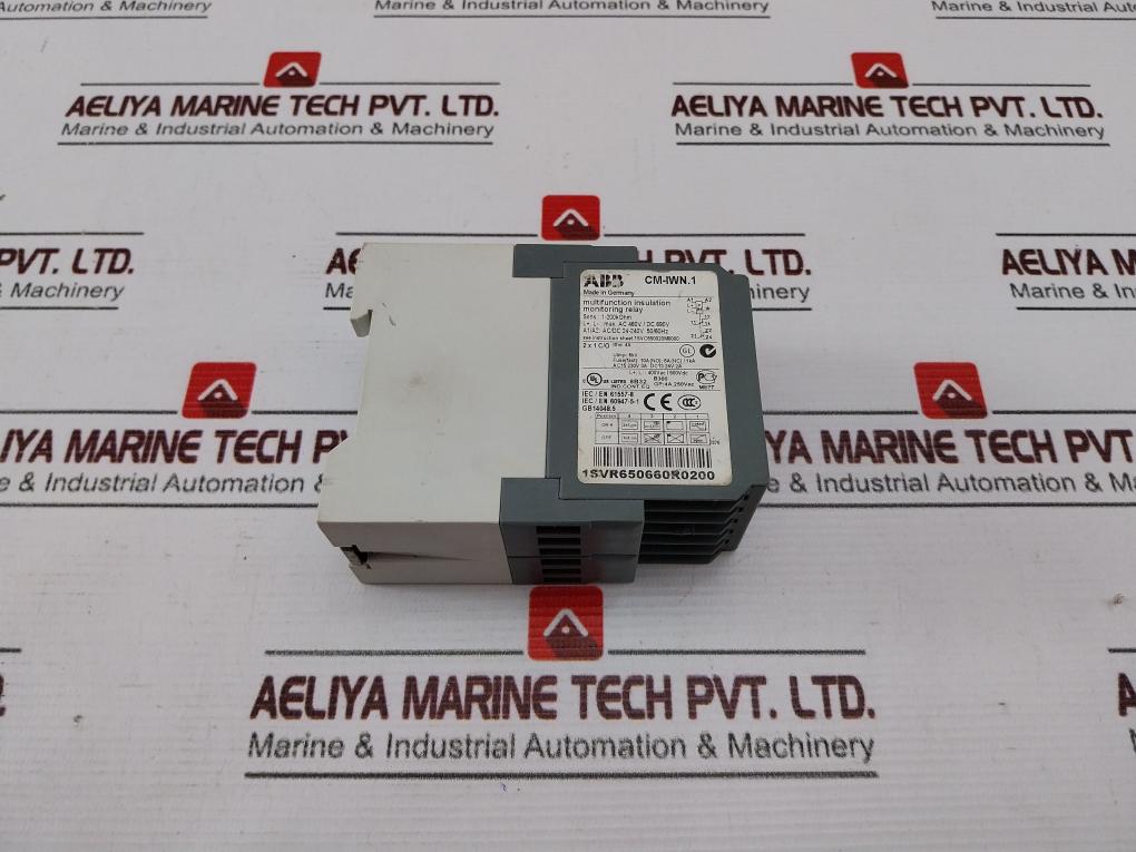 Abb Cm-iwn.1 Monitoring Relay 1Svr650660R0200