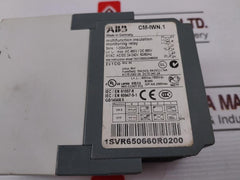 Abb Cm-iwn.1 Monitoring Relay 1Svr650660R0200