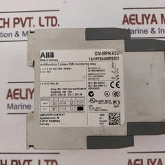 Abb Cm-mpn.62S Multifunction 3 Phase Rms Monitoring Relay 0,1S- 30S