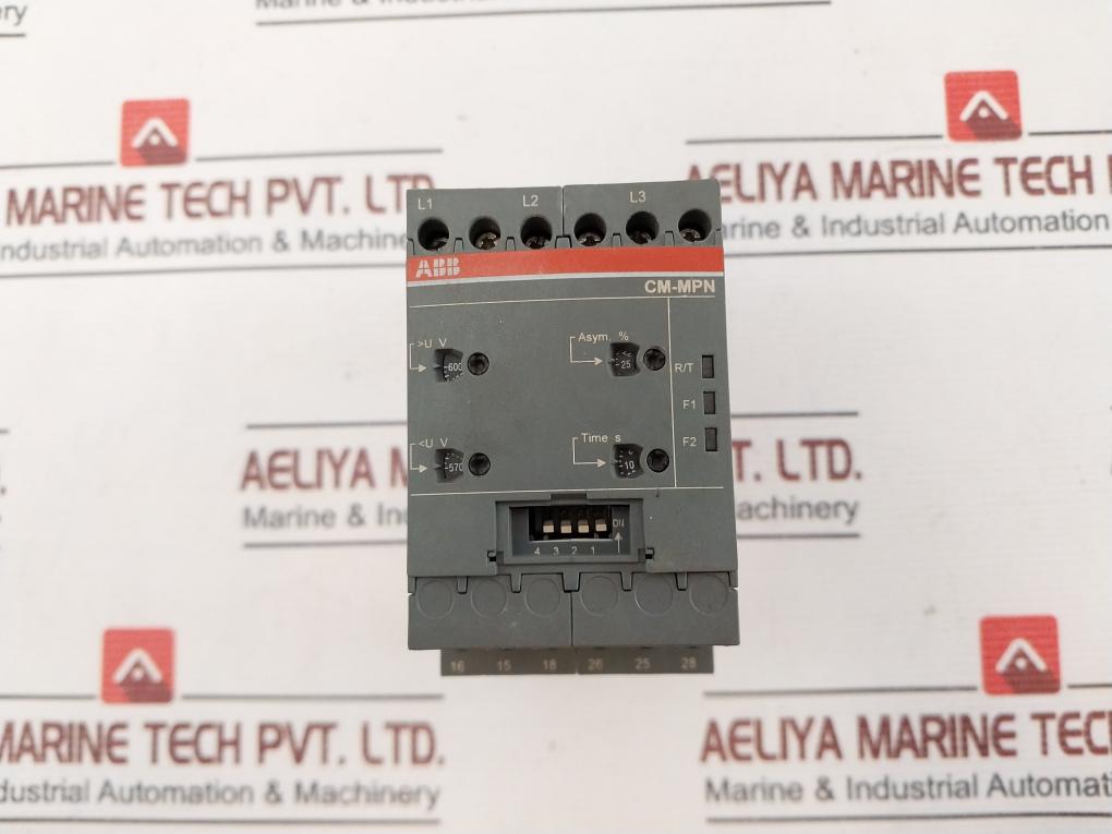 Abb Cm-mpn.62S Multifunction 3 Phase Rms Monitoring Relay 0,1S- 30S