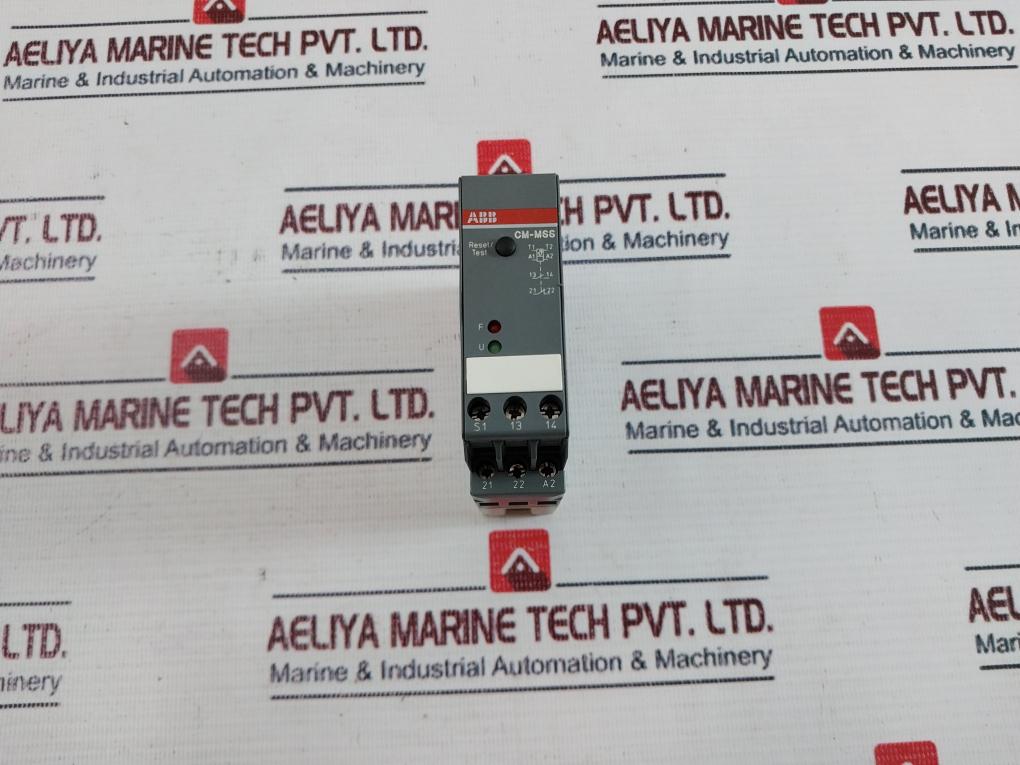 Abb Cm-mss Thermistor Motor Protection Monitoring Relay 1Svr430720R0400
