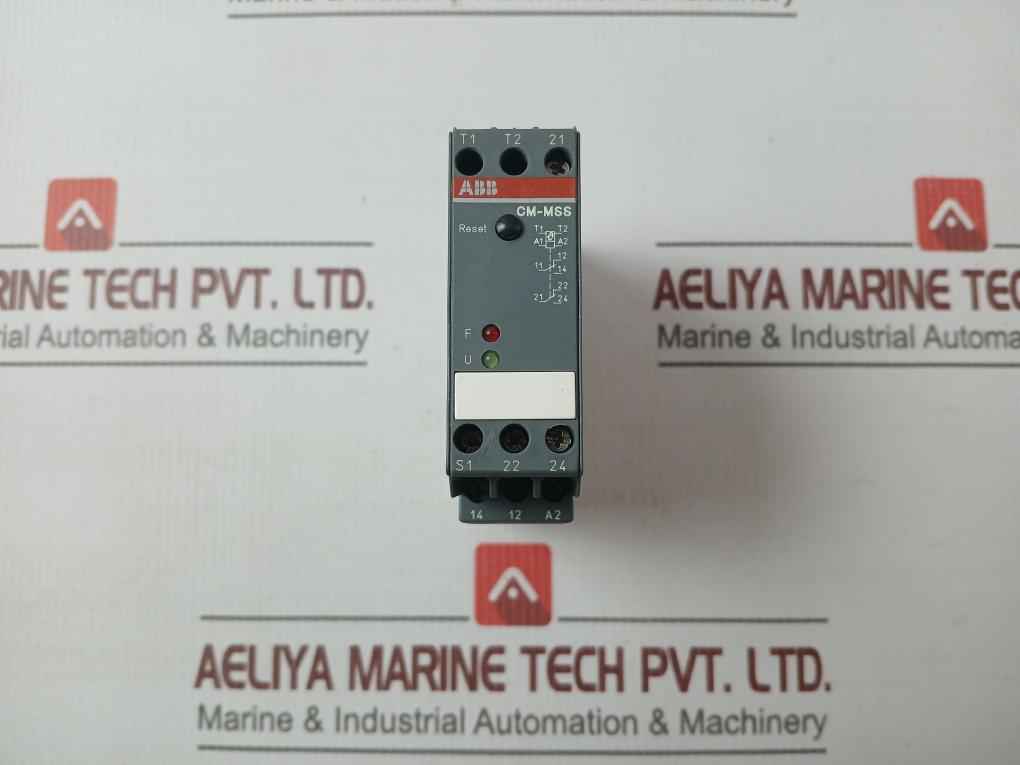 Abb Cm-mss Thermistor Motor Protection Relay 220-240V 50/60Hz