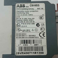 Abb Cm-mss Thermistor Motor Protection Relay 220-240V 50/60Hz