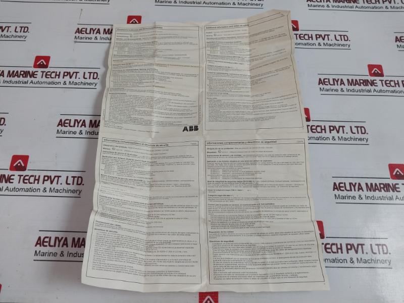 Abb Cm-mss Thermistor Motor Protection Relay Ac/Dc 24-240V 15-400Hz 250V