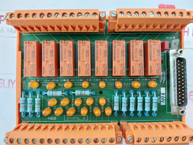 Abb Cma 137 Synpol D Connection Module 3Dde 300 417