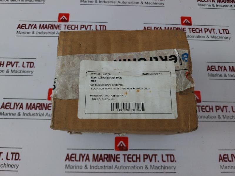 Abb Cma 137 Synpol D Connection Module 3Dde 300 417