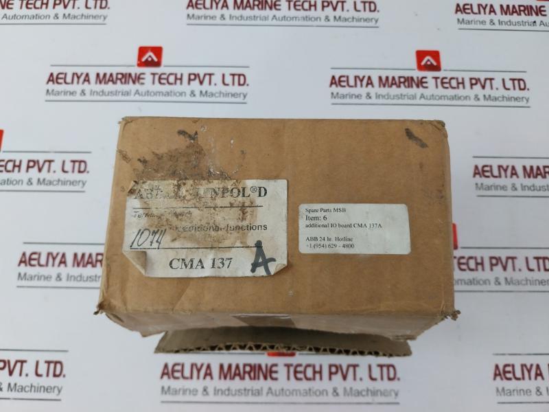 Abb Cma 137 Synpol D Connection Module 3Dde 300 417