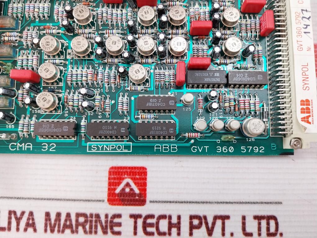 Abb Cma 32 Generator Relay Board Swe0005800028