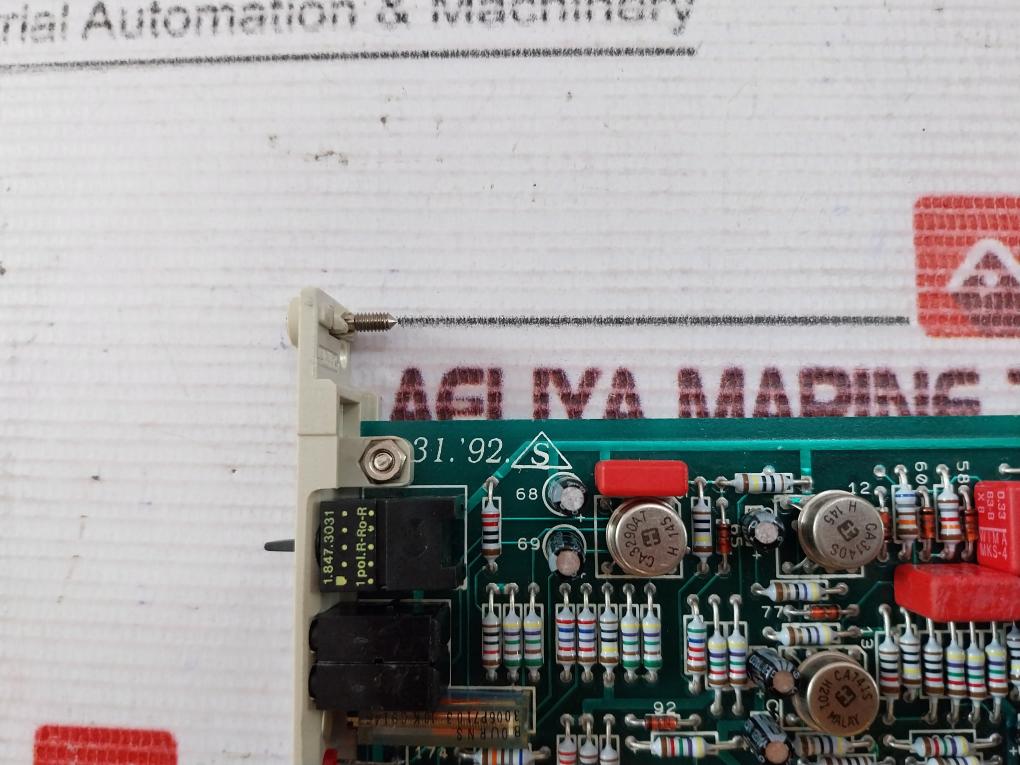 Abb Cma 32 Generator Relay Board Swe0005800028