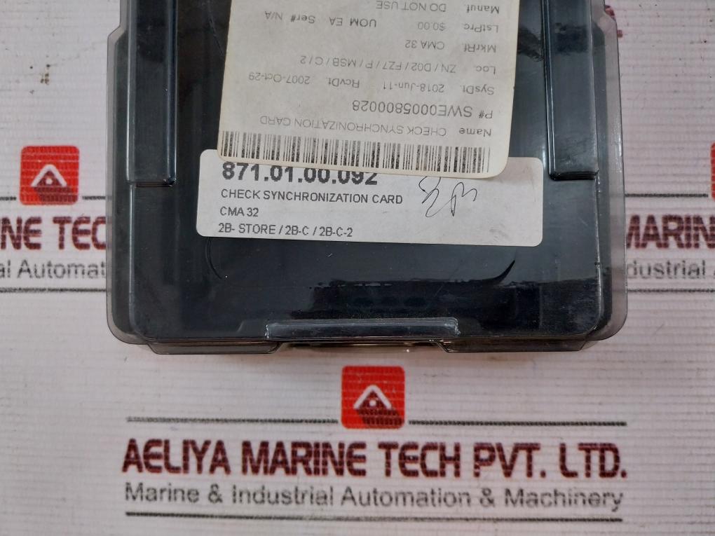 Abb Cma 32 Generator Relay Board Swe0005800028