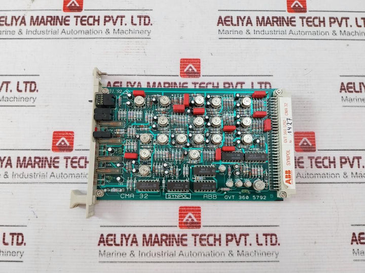 Abb Cma 32 Generator Relay Board Swe0005800028