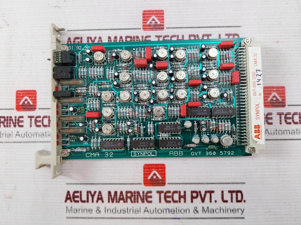 Abb Cma 32 Generator Relay Board Swe0005800028