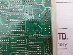 Abb Cma 33 Printed Circuit Board Gvt 360 5796