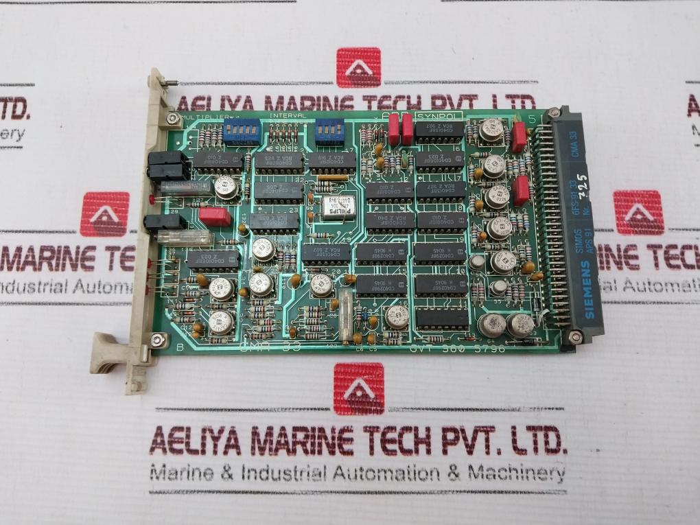 Abb Cma 33 Printed Circuit Board Gvt 360 5796