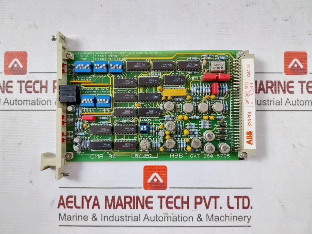Abb Cma 34 Printed Circuit Board Module Nr.2311 Gvt 360 5795