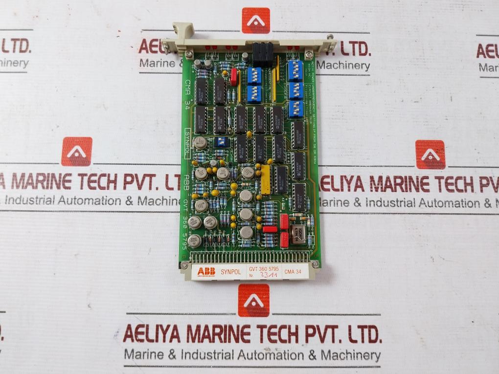 Abb Cma 34 Printed Circuit Board Module Nr.2311 Gvt 360 5795