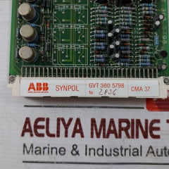 Abb Cma 37 Printed Circuit Board Card Gvt 360 5798, Cma37-1