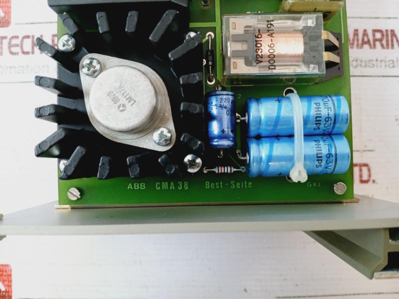 Abb Cma 39-c Voltage Insert Card 100v/ac Swe0005800026