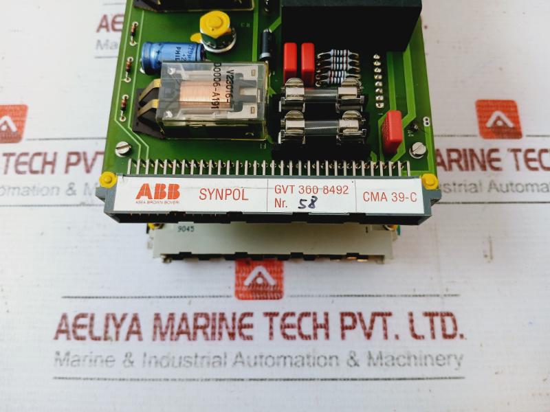 Abb Cma 39-c Voltage Insert Card 100v/ac Swe0005800026