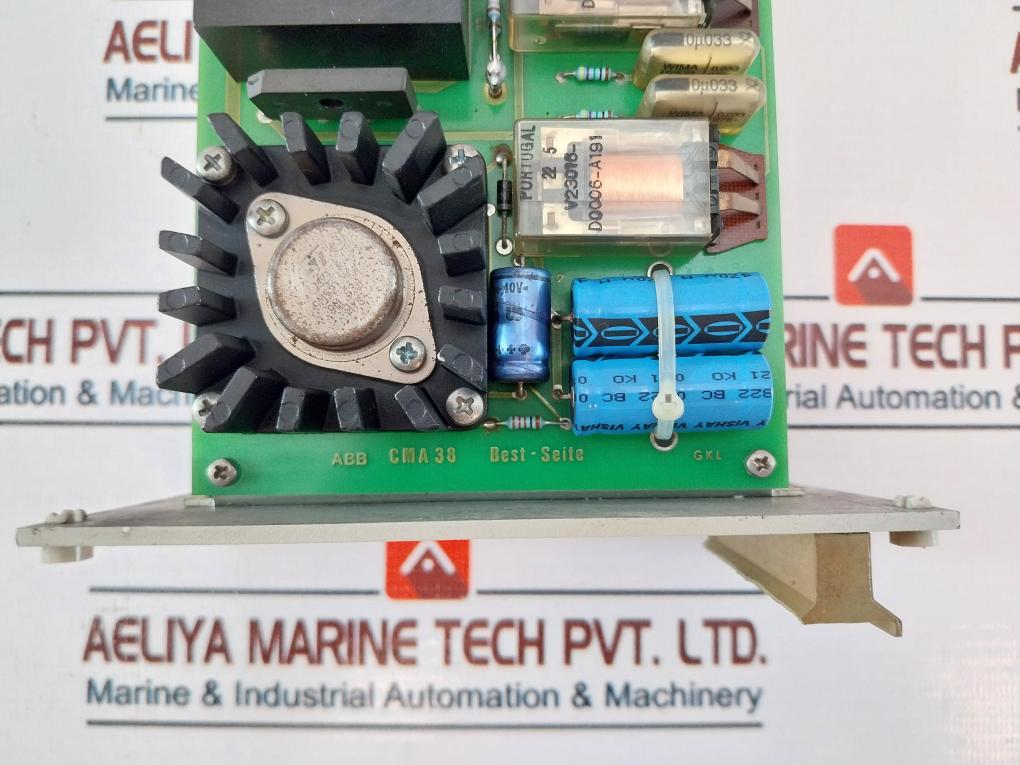 Abb Cma 50 Synpol Gvt 360 8490 Control Panel W/ Cma 32/ Cma 33/ Cma 34 Module