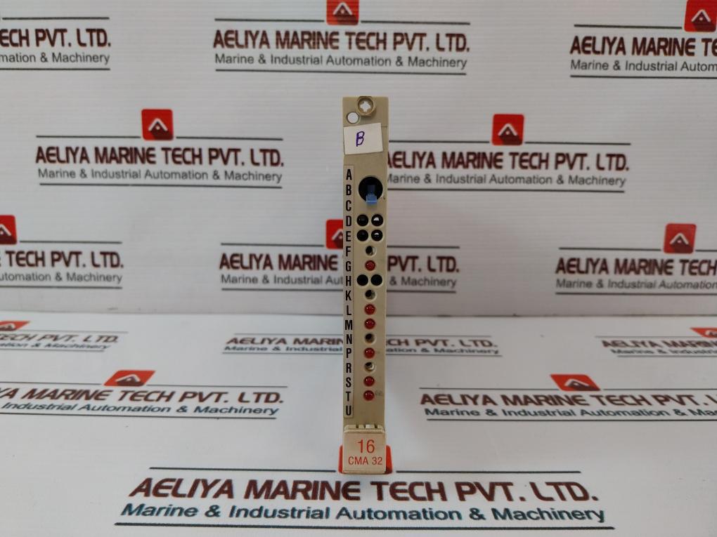 Abb Cma 50 Synpol Gvt 360 8490 Control Panel W/ Cma 32/ Cma 33/ Cma 34 Module