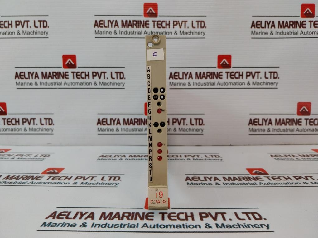 Abb Cma 50 Synpol Gvt 360 8490 Control Panel W/ Cma 32/ Cma 33/ Cma 34 Module