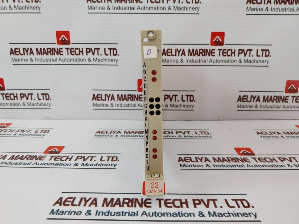 Abb Cma 50 Synpol Gvt 360 8490 Control Panel W/ Cma 32/ Cma 33/ Cma 34 Module