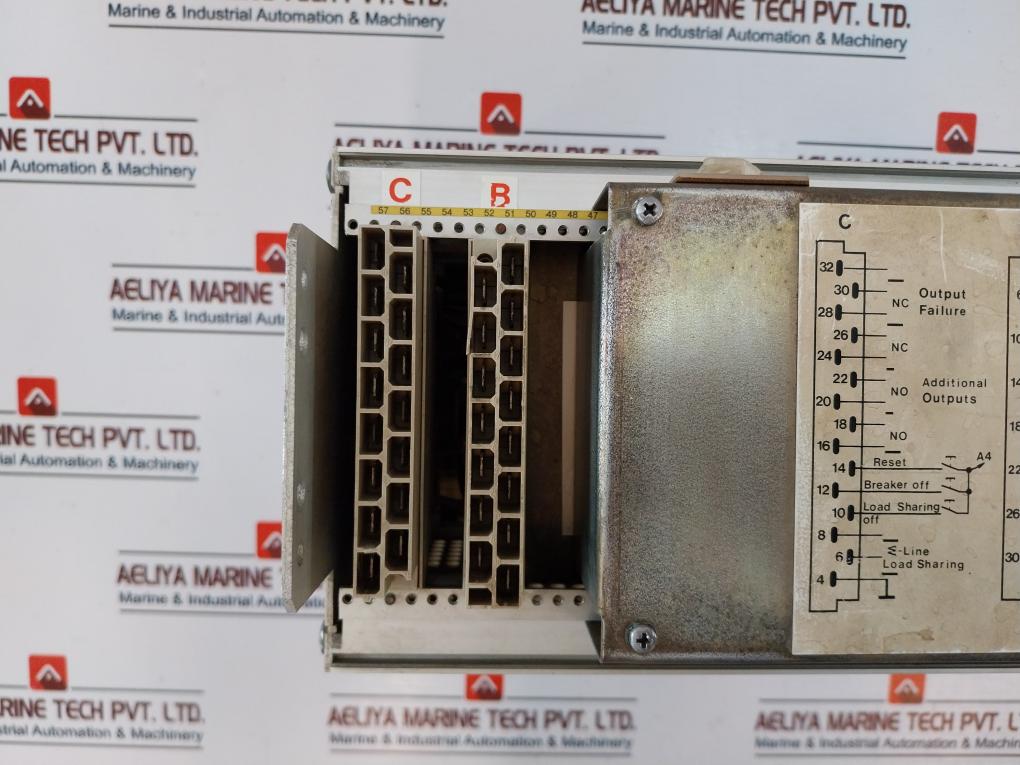 Abb Cma 50 Synpol Gvt 360 8490 Control Panel W/ Cma 32/ Cma 33/ Cma 34 Module