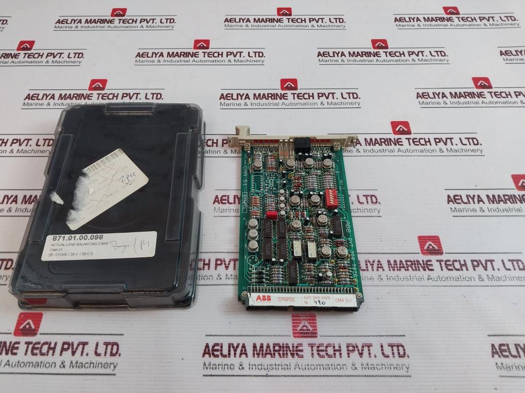 Abb Cma 51 Actual Load Balancing Card 10A