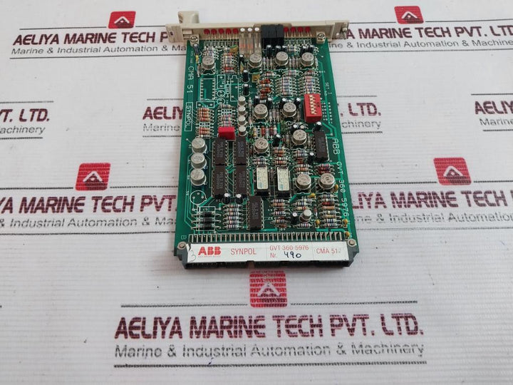 Abb Cma 51 Actual Load Balancing Card 10A