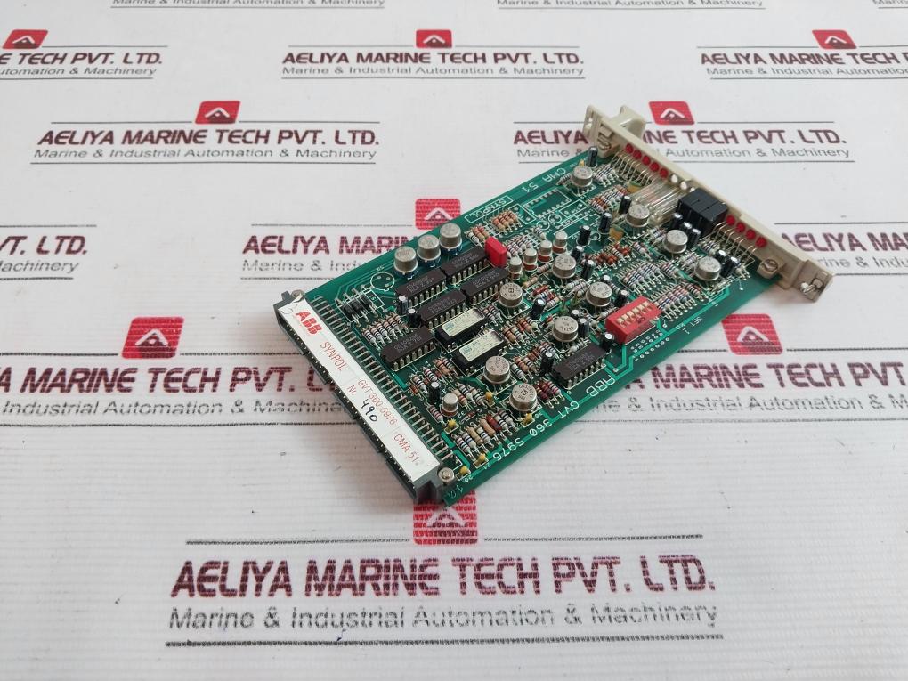 Abb Cma 51 Actual Load Balancing Card 10A