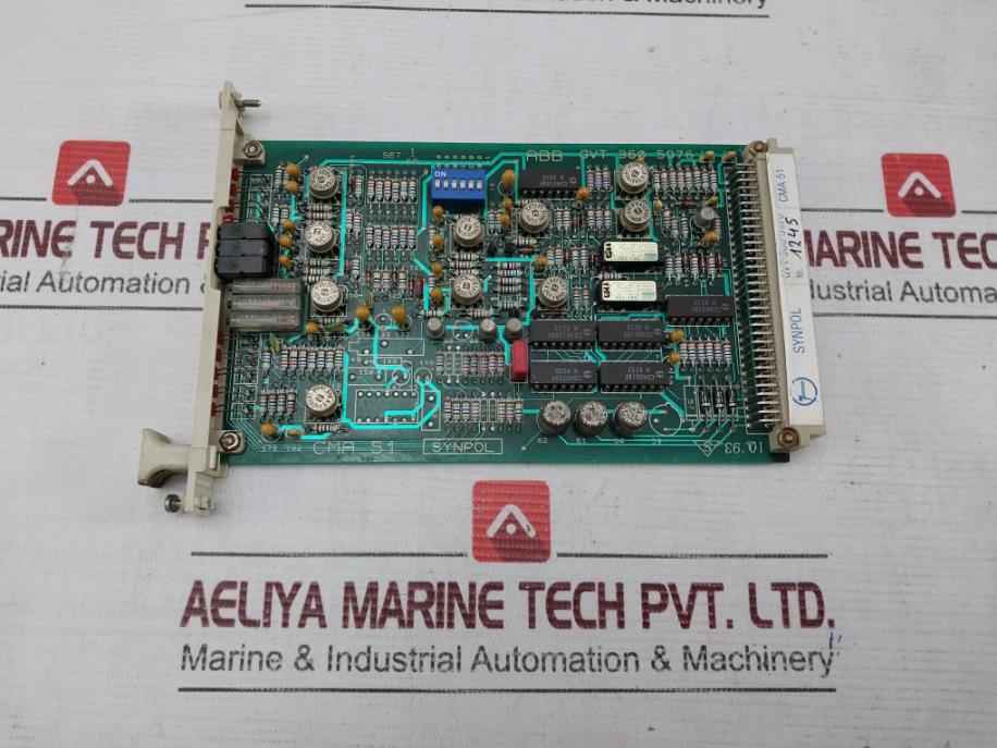 Abb Cma 51 Printed Circuit Board Module Gvt 360 5976
