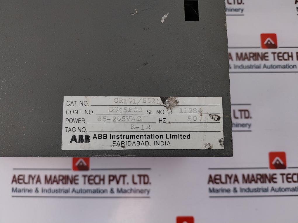 ABB COMMANDER CR100 Multipoint Chart Recorder CR101/B021/STD 85-265Vac 50/60Hz