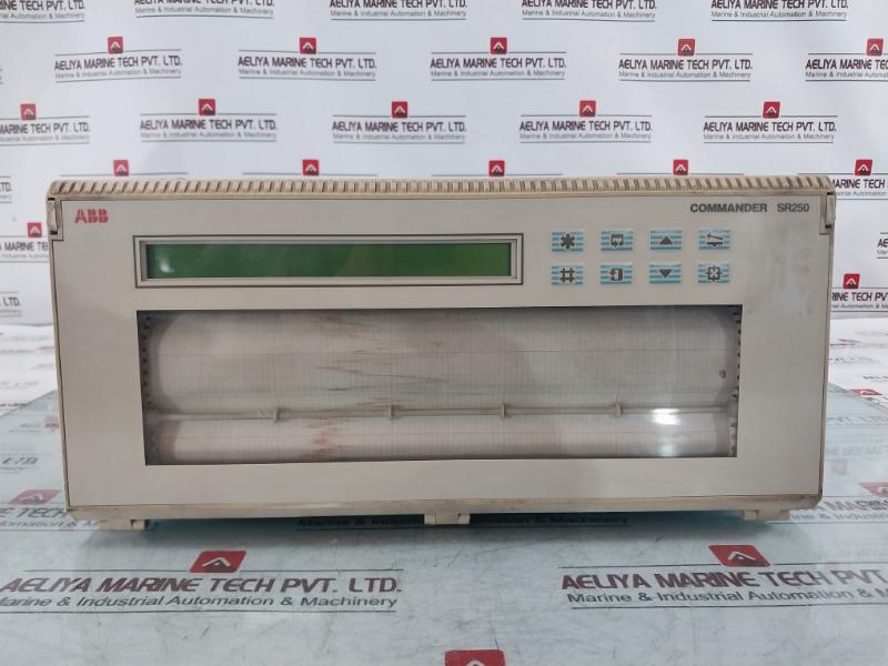 Abb Commander Sr250 Chart Recorder 85-265V Ac 50/60Hz 24V 45Ma